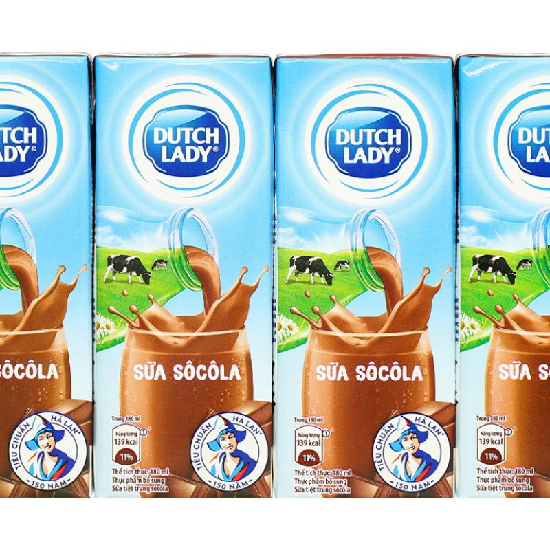 Dutch Lady Chocolate Milk/ Cô Gái Hà Lan Sữa Socola